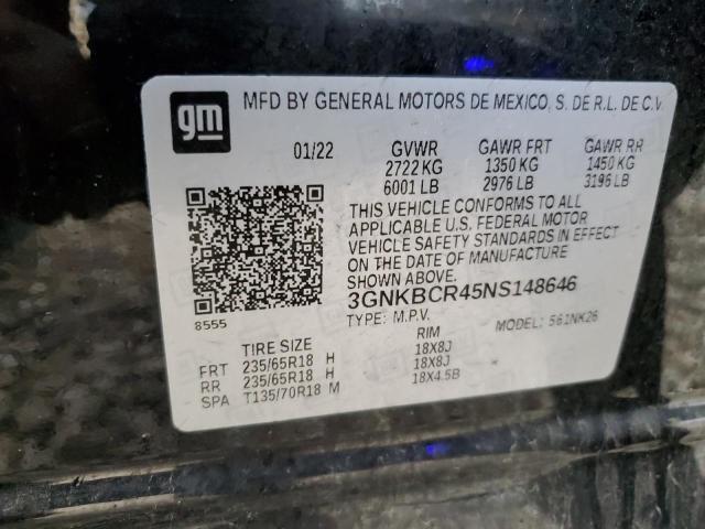 Photo 14 from auction – 2022 CHEVROLET BLAZER 2LT with VIN 3GNKBCR45NS148646