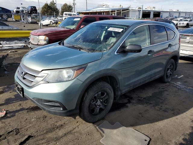HONDA CR-V LX 2013 with VIN 2HKRM4H36DH111453 - Photo from auction