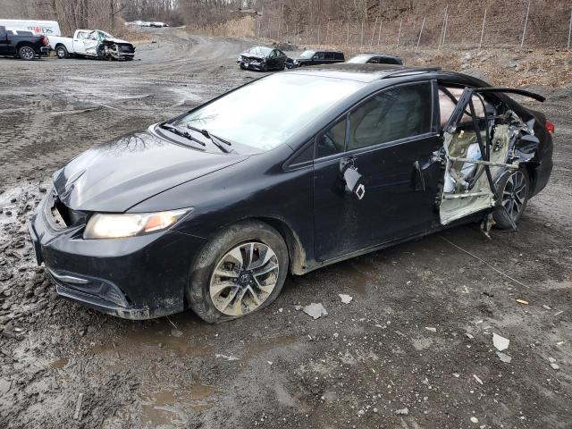 HONDA CIVIC EX 2014 with VIN 2HGFB2F83EH554571 - Photo from auction
