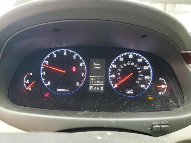 Photo 9 from auction – 2007 HYUNDAI AZERA SE with VIN KMHFC46F57A190303