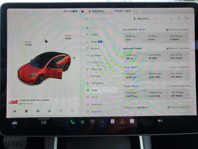 Photo 9 from auction – 2018 TESLA MODEL 3 with VIN 5YJ3E1EA2JF058541
