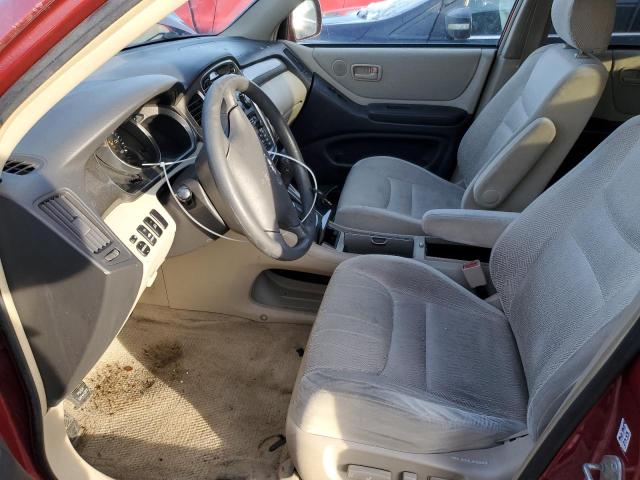 Photo 7 from auction – 2003 TOYOTA HIGHLANDER with VIN JTEHF21A230123643