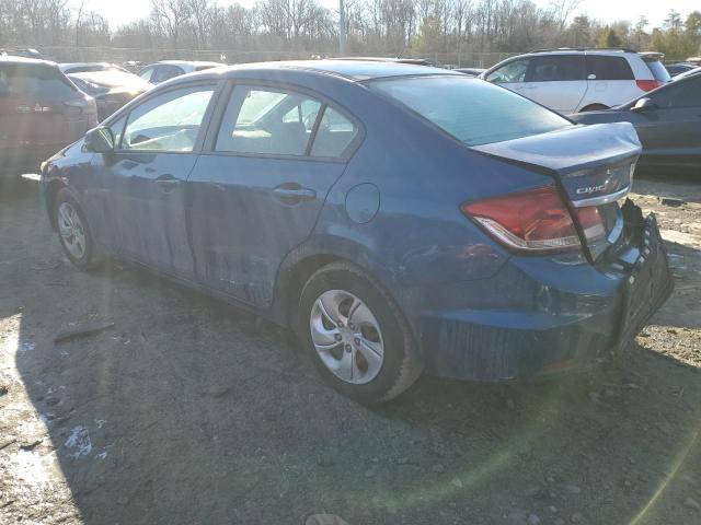 Photo 2 from auction – 2013 HONDA CIVIC LX with VIN 2HGFB2F58DH598196