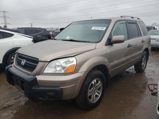 HONDA PILOT EXL 2004 with VIN 2HKYF18584H512816 - Photo from auction