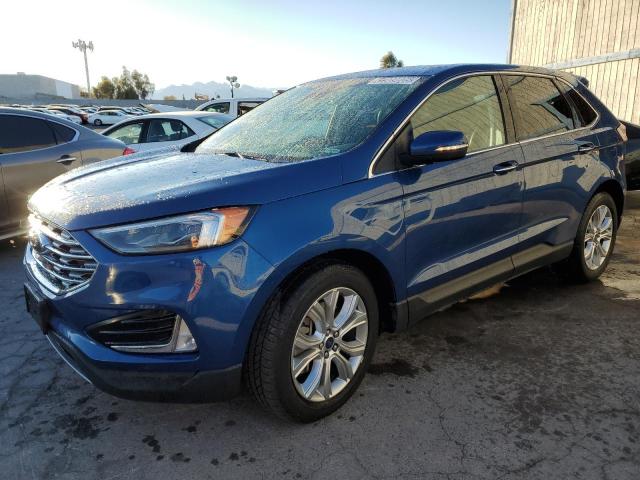 FORD EDGE TITAN 2022 with VIN 2FMPK4K98NBA39691 - Photo from auction