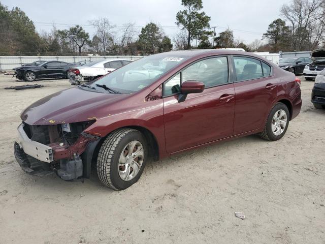 HONDA CIVIC LX 2015 with VIN 2HGFB2F50FH559265 - Photo from auction