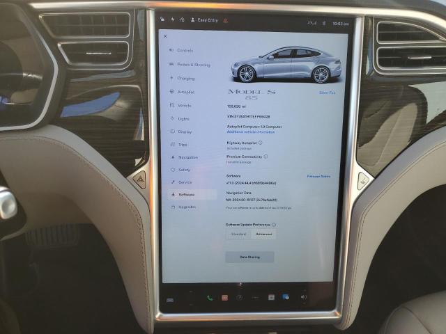 Photo 9 from auction – 2014 TESLA MODEL S with VIN 5YJSA1H17EFP65028
