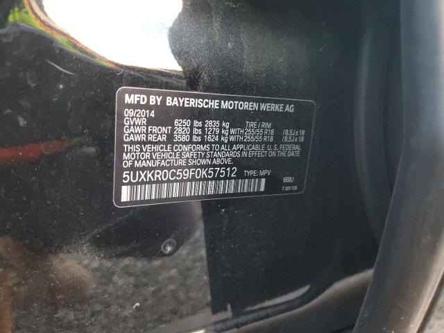 Photo 14 from auction – 2015 BMW X5 XDRIVE3 with VIN 5UXKR0C59F0K57512