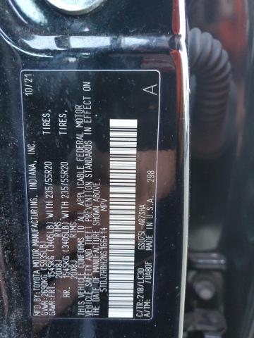 Photo 14 from auction – 2022 TOYOTA HIGHLANDER with VIN 5TDJZRBH2NS166414