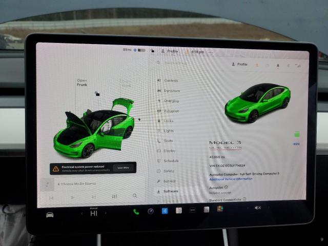 Photo 9 from auction – 2020 TESLA MODEL 3 with VIN 5YJ3E1EC5LF714624