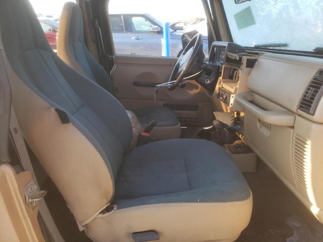 Photo 7 from auction – 2000 JEEP WRANGLER / with VIN 1J4FA59S6YP723079