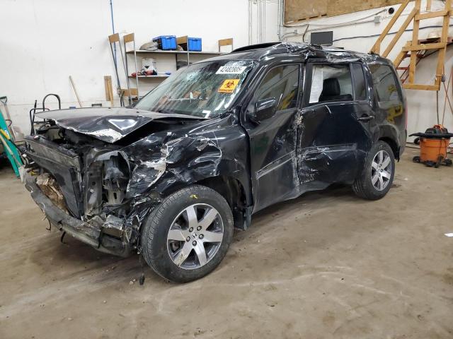 HONDA PILOT TOUR 2015 with VIN 5FNYF3H95FB012323 - Photo from auction