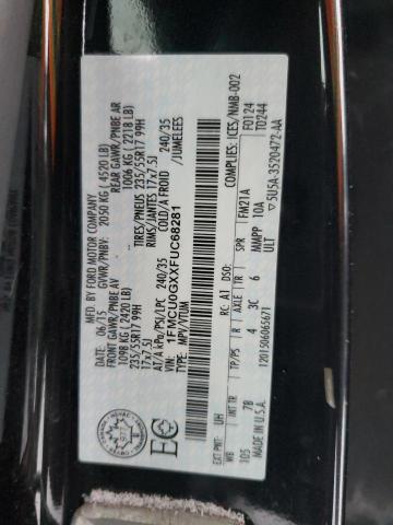 Photo 14 from auction – 2015 FORD ESCAPE SE with VIN 1FMCU0GXXFUC68281