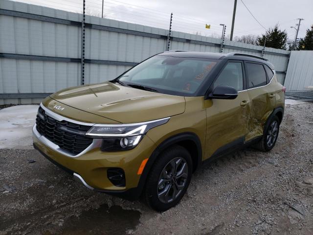KIA SELTOS S 2024 with VIN KNDEU2AA2R7662583 - Photo from auction