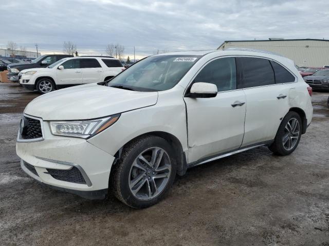 ACURA MDX NAVI 2017 with VIN 5FRYD4H44HB508408 - Photo from auction