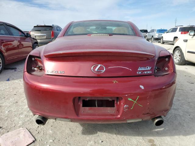 Photo 6 from auction – 2008 LEXUS SC 430 with VIN JTHFN45Y689017747