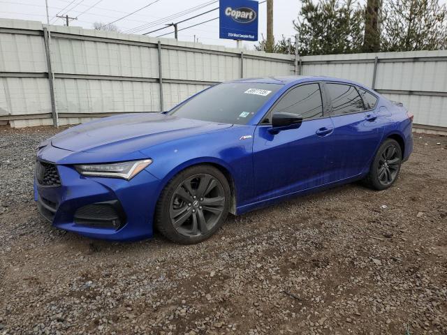 ACURA TLX TECH A 2021 with VIN 19UUB5F55MA000122 - Photo from auction