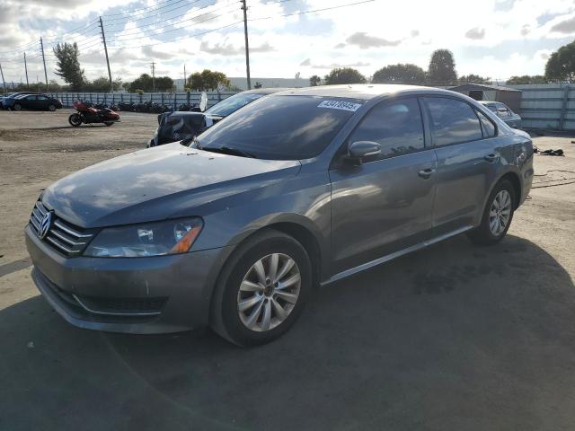 Photo 1 from auction – 2012 VOLKSWAGEN PASSAT S with VIN 1VWAP7A30CC107633