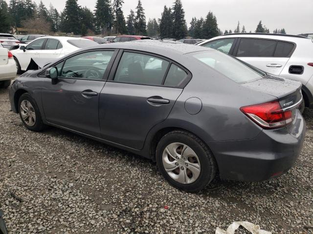 Photo 2 from auction – 2013 HONDA CIVIC LX with VIN 19XFB2F54DE250468