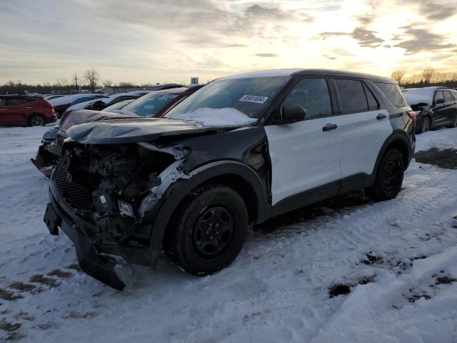 FORD EXPLORER P 2022 with VIN 1FM5K8AB6NGB48212 - Photo from auction