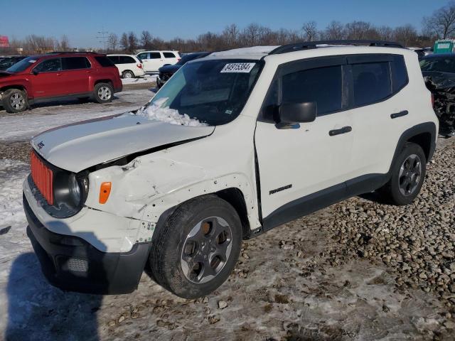 JEEP RENEGADE S 2017 with VIN ZACCJAAB5HPF32060 - Photo from auction