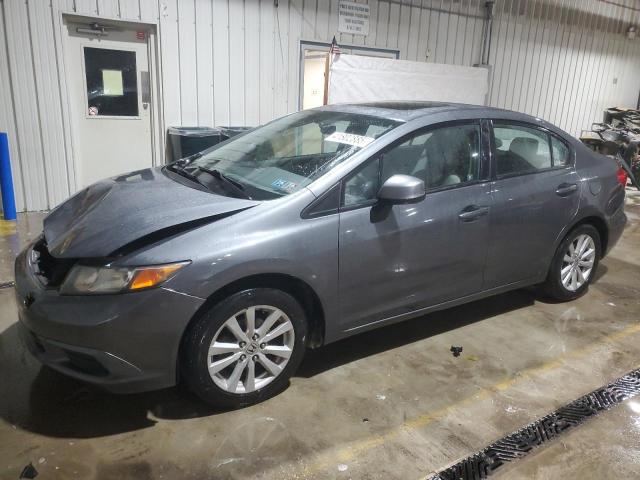 HONDA CIVIC EX 2012 with VIN 2HGFB2F86CH318011 - Photo from auction