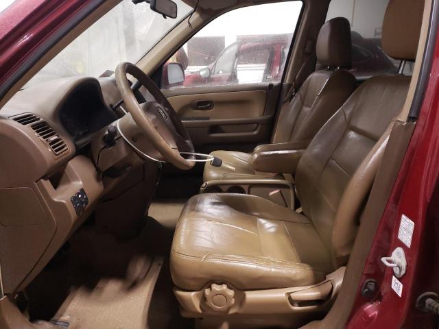 Photo 7 from auction – 2002 HONDA CR-V EX with VIN JHLRD78802C062212