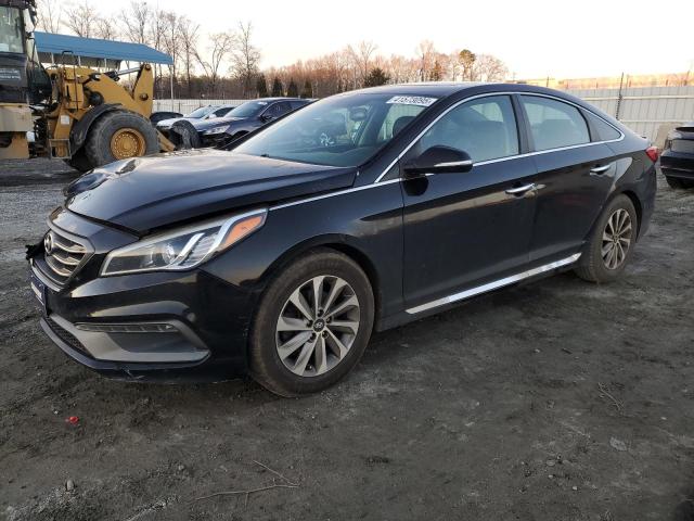 HYUNDAI SONATA SPO 2017 with VIN 5NPE34AF0HH438166 - Photo from auction