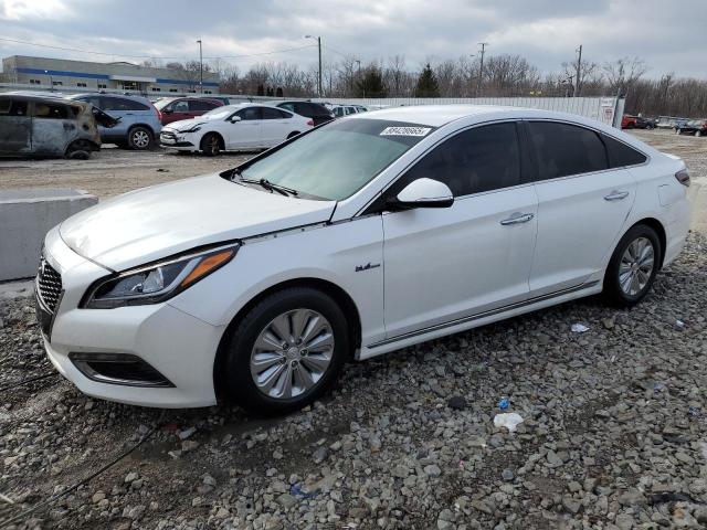 HYUNDAI SONATA HYB 2017 with VIN KMHE24L11HA043985 - Photo from auction