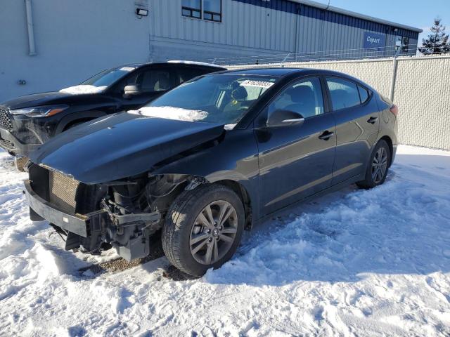 HYUNDAI ELANTRA SE 2018 with VIN KMHD84LF0JU650938 - Photo from auction