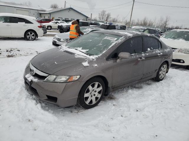 Photo 1 from auction – 2009 HONDA CIVIC LX with VIN 19XFA16569E005501