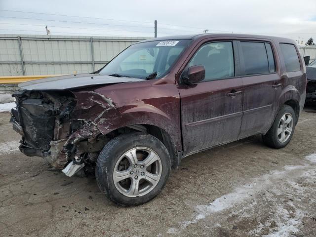 HONDA PILOT EXL 2013 with VIN 5FNYF4H58DB057482 - Photo from auction