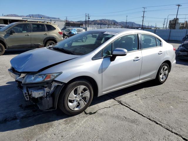 HONDA CIVIC LX 2014 with VIN 19XFB2F53EE240595 - Photo from auction