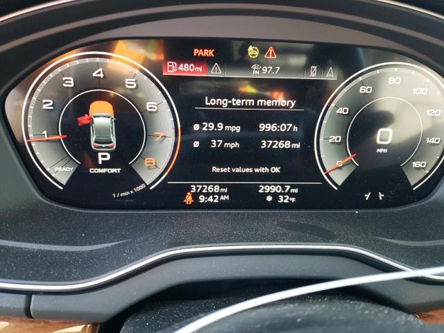 Photo 9 from auction – 2022 AUDI Q5 PREMIUM with VIN WA1EAAFY9N2132816