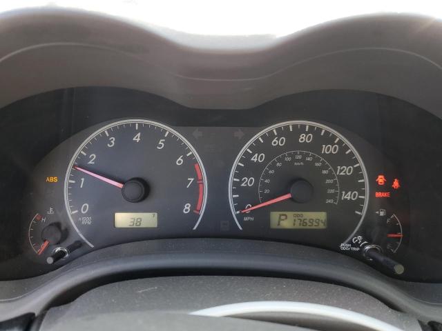 Photo 9 from auction – 2009 TOYOTA COROLLA BA with VIN JTDBL40E799048624
