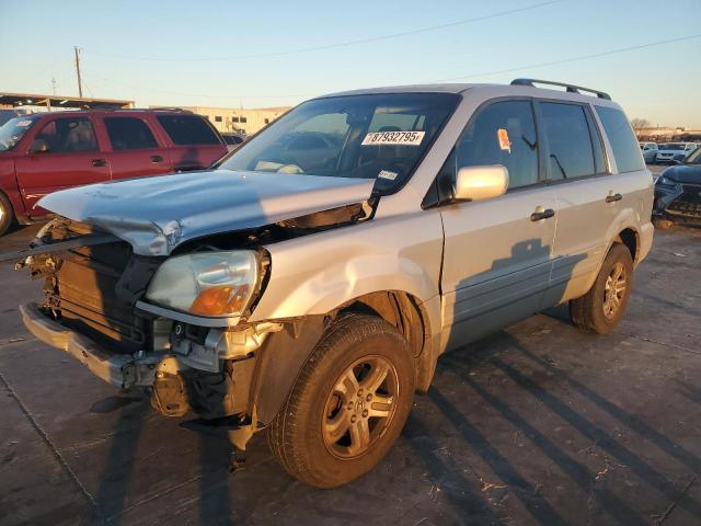 HONDA PILOT EXL 2004 with VIN 2HKYF18554H571144 - Photo from auction