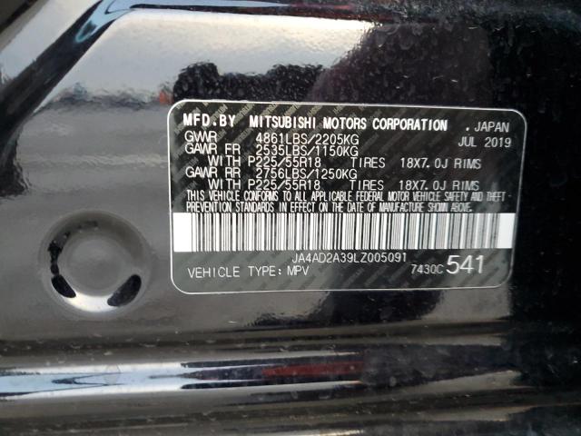 Photo 14 from auction – 2020 MITSUBISHI OUTLANDER with VIN JA4AD2A39LZ005091