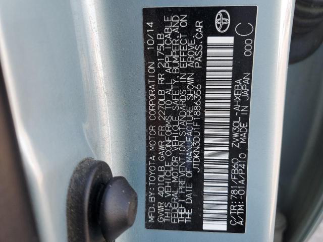 Photo 14 from auction – 2015 TOYOTA PRIUS with VIN JTDKN3DU1F1886356
