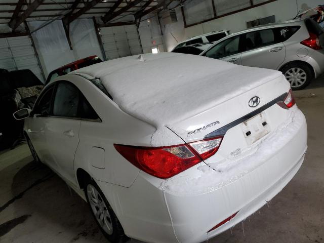 Photo 2 from auction – 2011 HYUNDAI SONATA GLS with VIN 5NPEB4AC5BH153222