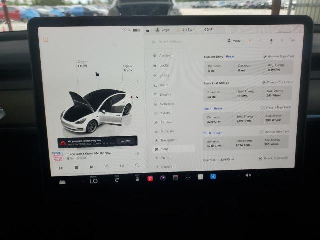 Photo 9 from auction – 2023 TESLA MODEL 3 with VIN 5YJ3E1EA0PF468571