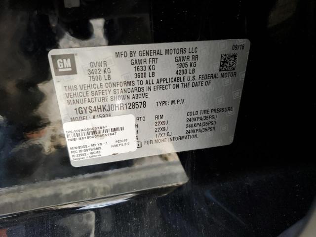 Photo 14 from auction – 2017 CADILLAC ESCALADE E with VIN 1GYS4HKJ0HR128578