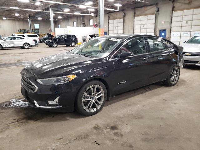 FORD FUSION TIT 2019 with VIN 3FA6P0RU6KR217377 - Photo from auction