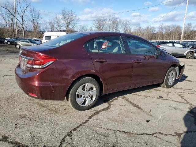 Photo 3 from auction – 2014 HONDA CIVIC LX with VIN 19XFB2F54EE220971