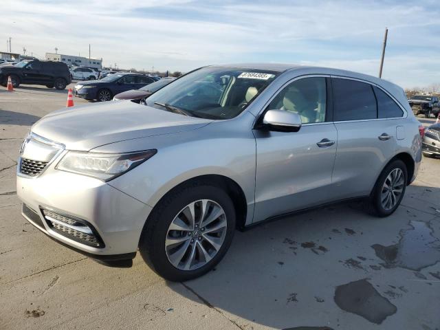 ACURA MDX TECHNO 2014 with VIN 5FRYD4H44EB025397 - Photo from auction