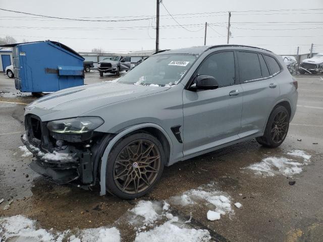 BMW X3 M 2022 with VIN 5YM13EC00N9M62931 - Photo from auction