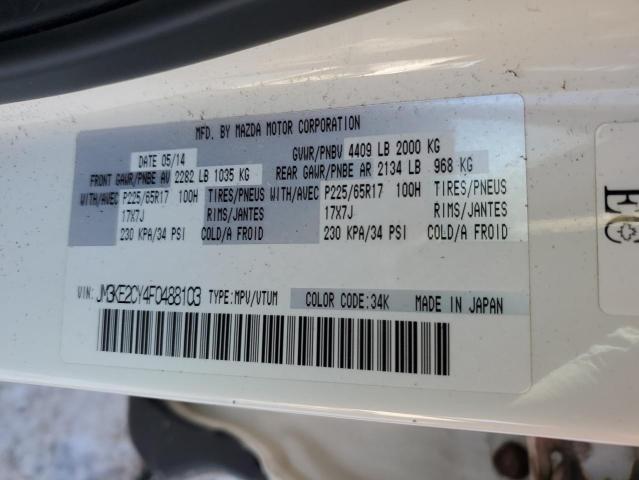 Photo 14 from auction – 2015 MAZDA CX-5 TOURI with VIN JM3KE2CY4F0488103