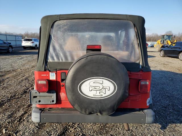 Photo 6 from auction – 1999 JEEP WRANGLER / with VIN 1J4FY29P4XP408253