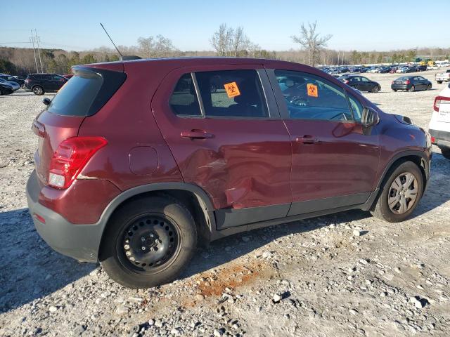 Photo 3 from auction – 2016 CHEVROLET TRAX LS with VIN 3GNCJKSB9GL256596