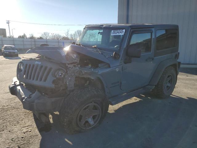 JEEP WRANGLER S 2015 with VIN 1C4AJWAG0FL636571 - Photo from auction