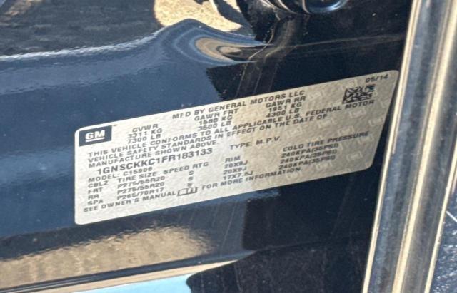 Photo 10 from auction – 2015 CHEVROLET SUBURBAN C with VIN 1GNSCKKC1FR183133